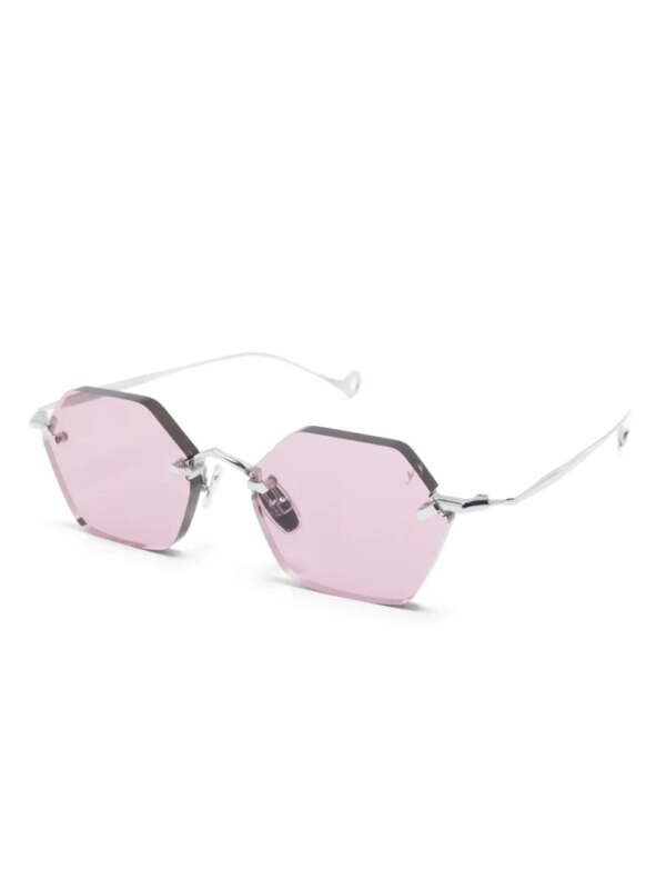 Eyepetizer Carnaby zonnebril met geometrisch montuur - Paars