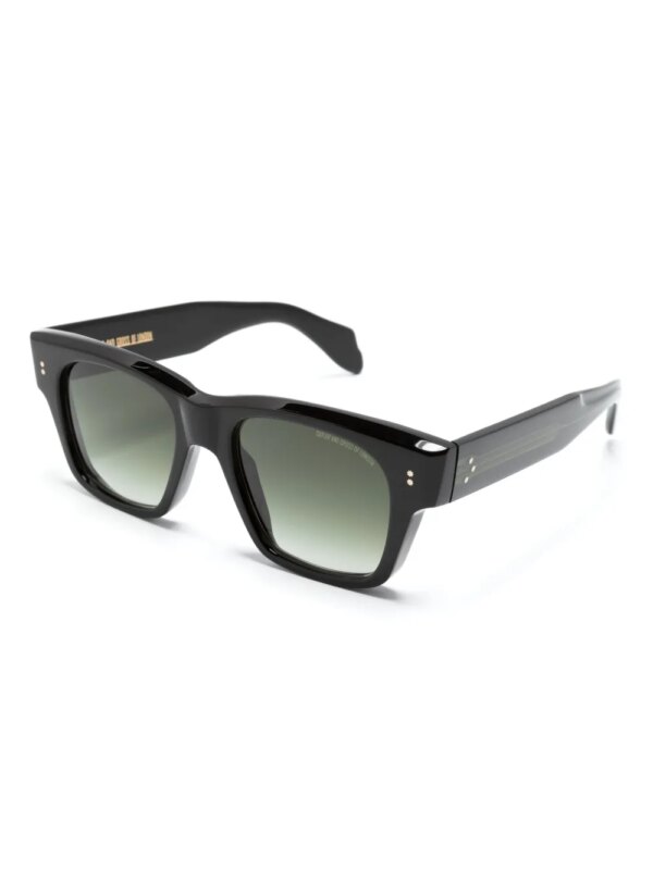 Cutler & Gross 9690 zonnebril met vierkant montuur - Zwart