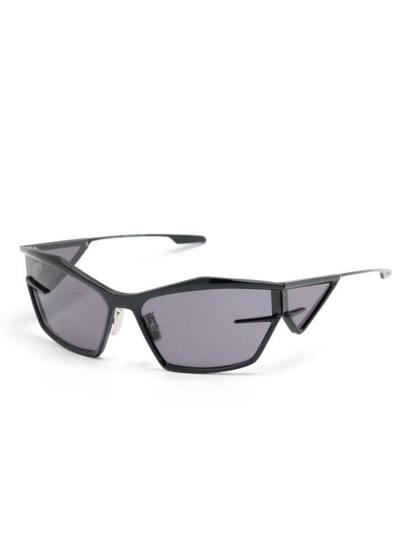 Givenchy Eyewear Zonnebril met wikkelmontuur - Zwart