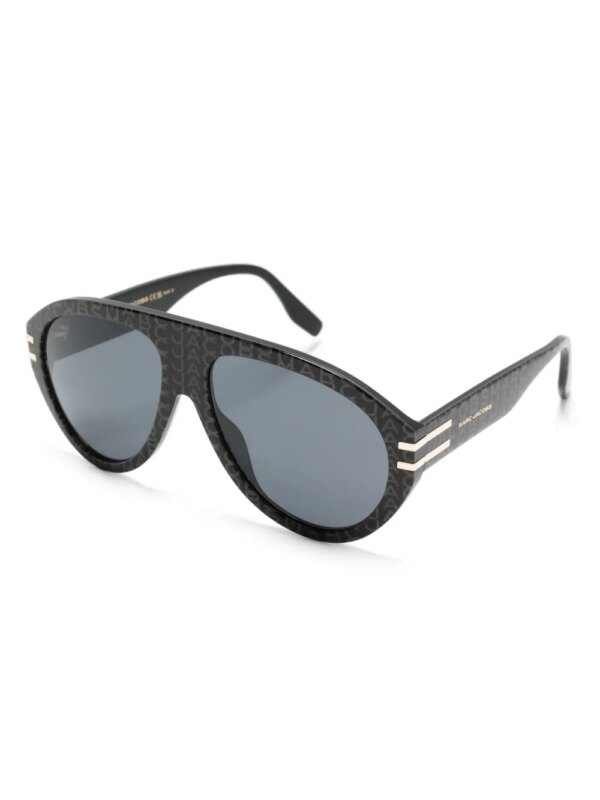 Marc Jacobs Eyewear Zonnebril met piloten montuur - Bruin