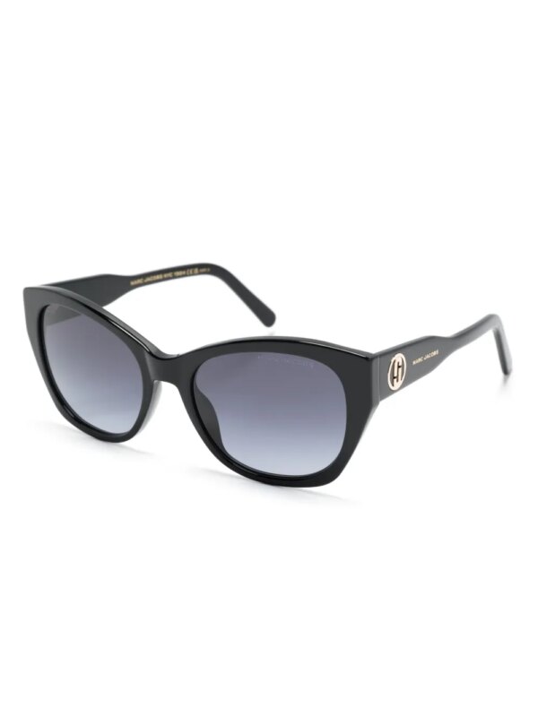 Marc Jacobs Eyewear Zonnebril met vlindermontuur - Zwart