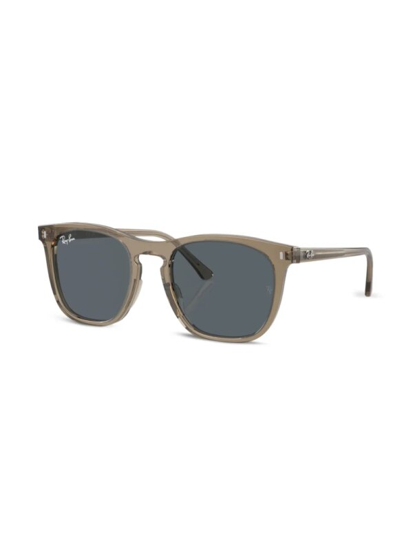 Ray-Ban Zonnebril met wayfarer montuur - Bruin
