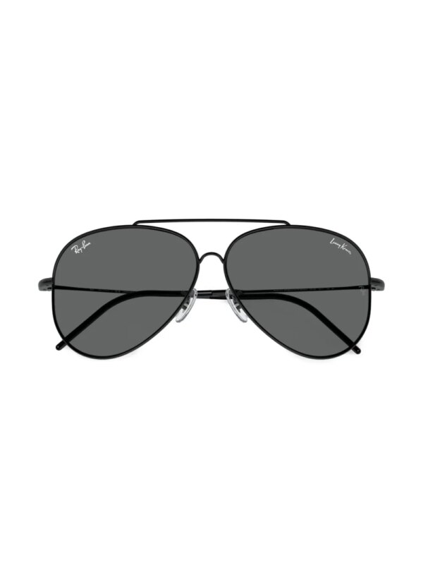 Ray-Ban x Lenny Kravitz Reverse zonnebril met piloten glazen - Zwart