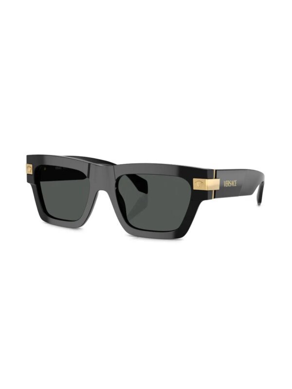 Versace Eyewear Zonnebril met vierkant montuur - Zwart