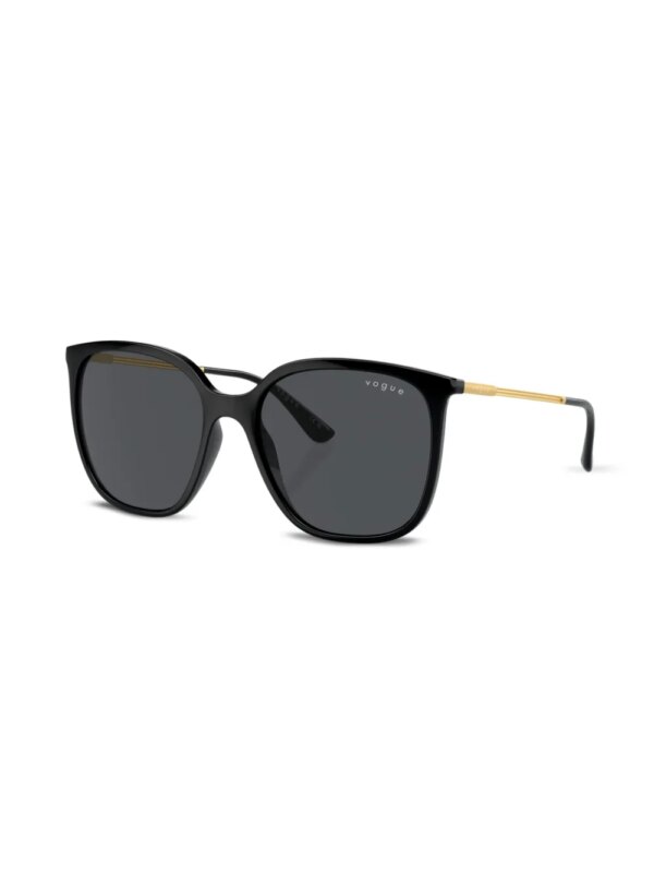 Vogue Eyewear Zonnebril met rond montuur - Zwart