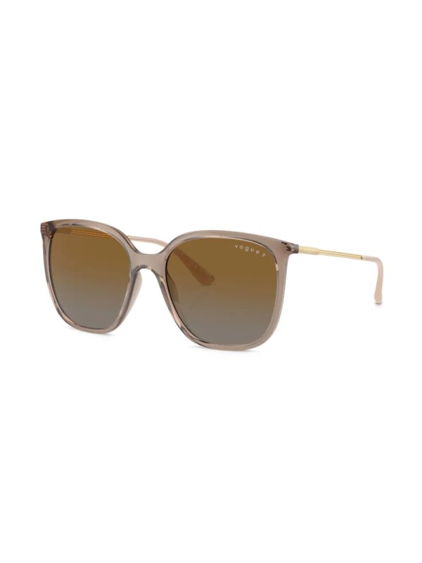 Vogue Eyewear Zonnebril met oversized montuur - Bruin