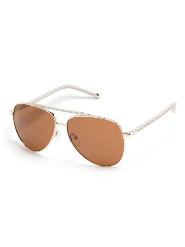 Michael Kors Zonnebril met piloten montuur - Beige