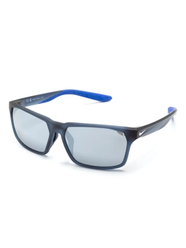 Nike Maverick RGE zonnebril met rechthoekig montuur - Blauw