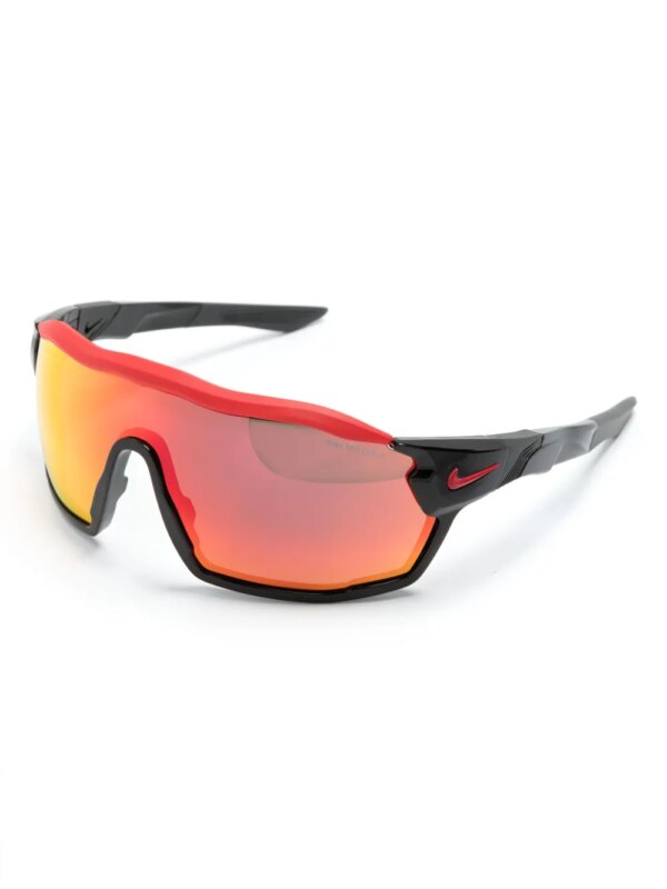 Nike Show X Rush zonnebril met schild montuur - Zwart
