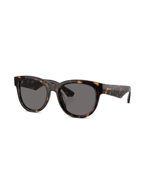 Burberry Eyewear Zonnebril met wayfarer montuur - Bruin