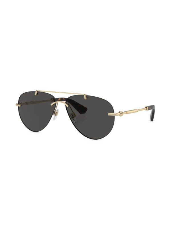 Burberry Eyewear Zonnebril met piloten montuur - Goud