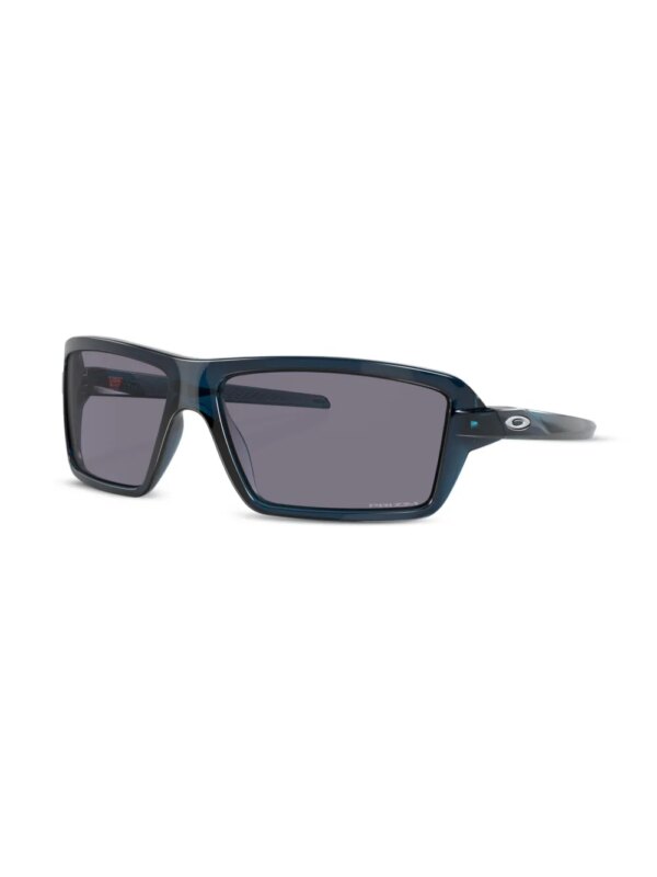 Oakley Cables zonnebril met rechthoekig montuur - Blauw