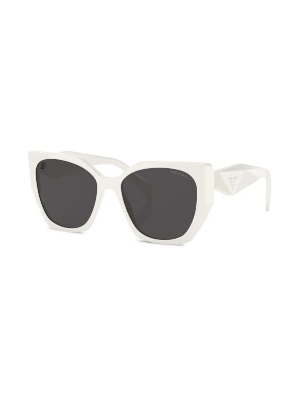 Prada Eyewear Prada PR 19ZS zonnebril met oversized montuur - Wit