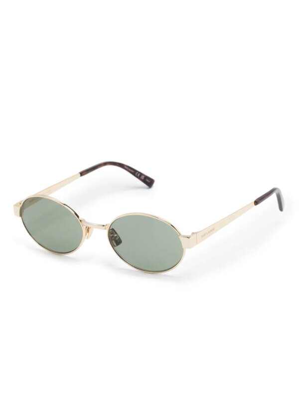 Saint Laurent Eyewear SL 692 zonnebril met ovaal montuur - Goud