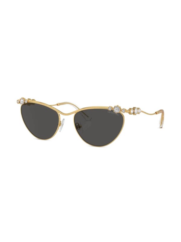 Swarovski Eyewear Zonnebril met cat-eye montuur - Goud