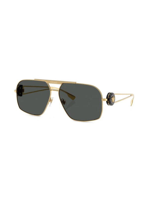 Versace Eyewear Medusa zonnebril met piloten montuur - Goud