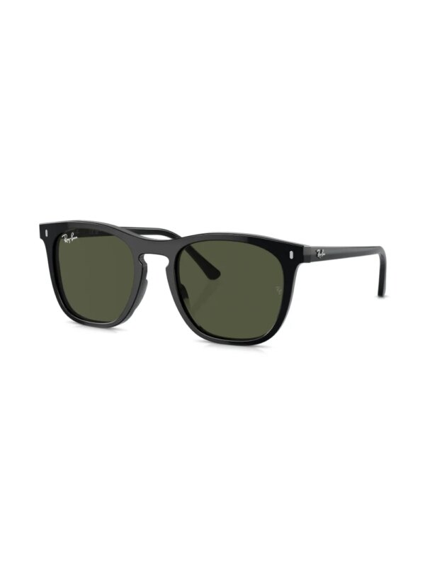 Ray-Ban RB2210 zonnebril met vierkant montuur - Zwart