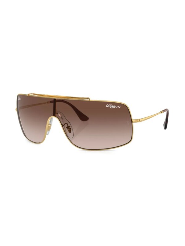 Ray-Ban Wings III zonnebril met vierkant montuur - Goud