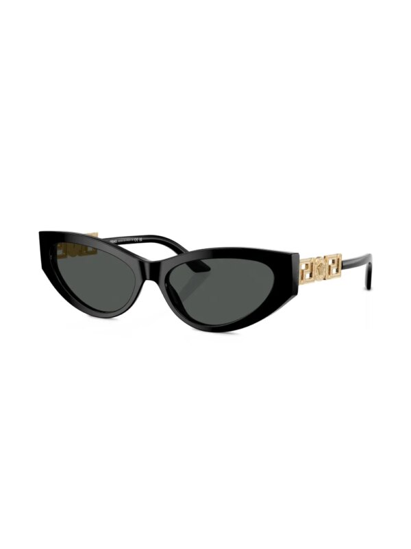 Versace Eyewear Medusa Head zonnebril met cat-eye montuur - Zwart