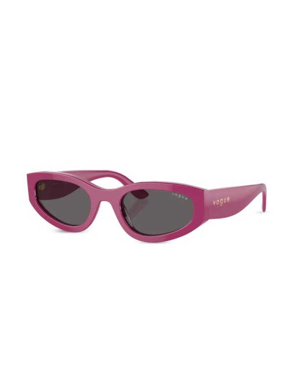 Vogue Eyewear Zonnebril met ovalen montuur - Roze