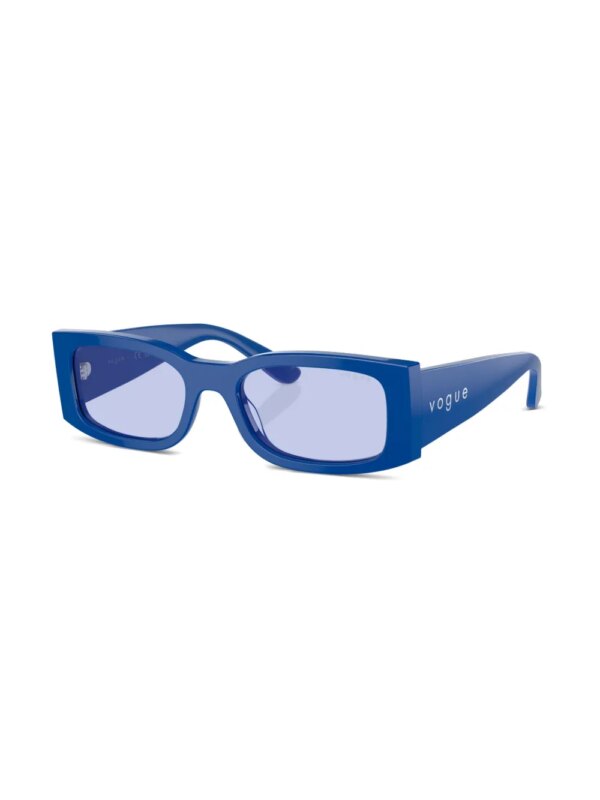 Vogue Eyewear Zonnebril met rechthoekig montuur - Blauw