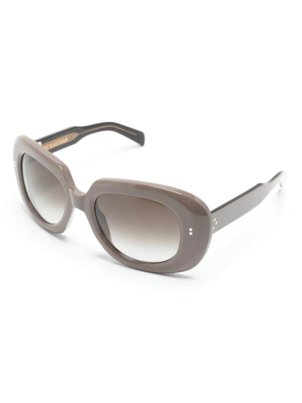 Cutler & Gross 9383 zonnebril met rond montuur - Grijs