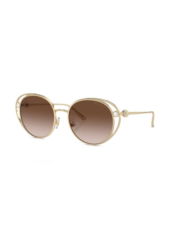 Jimmy Choo Eyewear Angela zonnebril - Goud