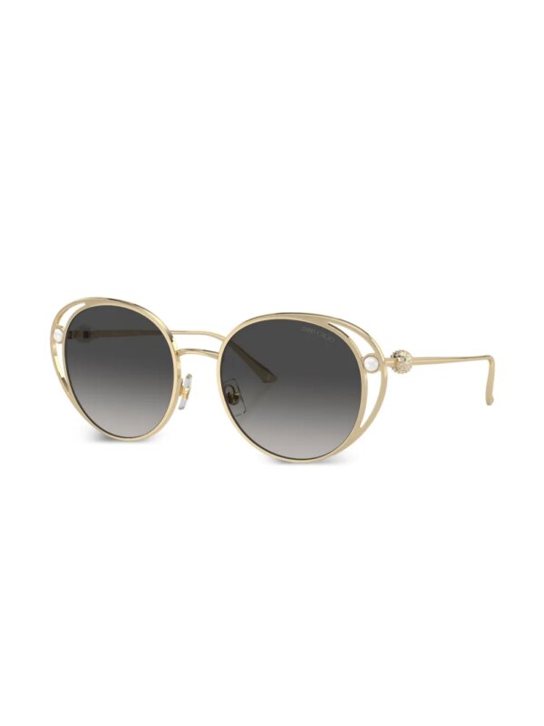 Jimmy Choo Eyewear Angela zonnebril - Goud