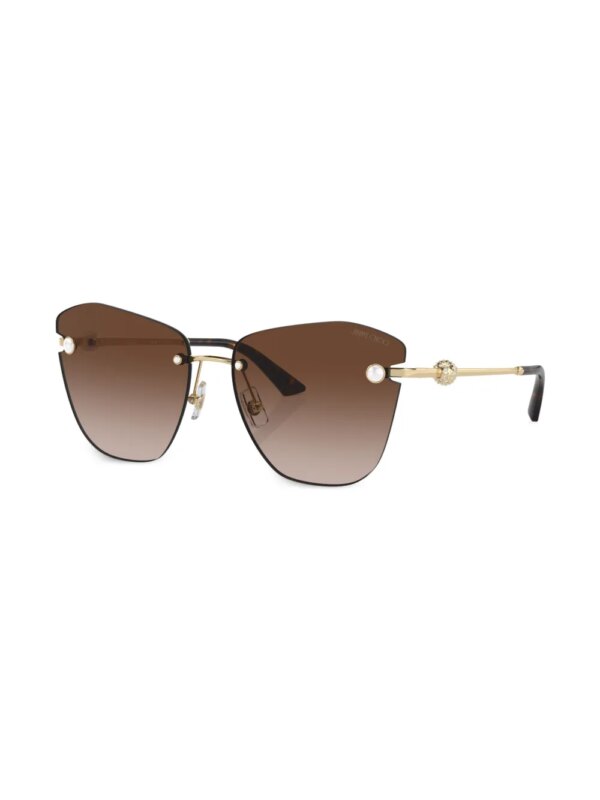 Jimmy Choo Eyewear Lule zonnebril - Goud