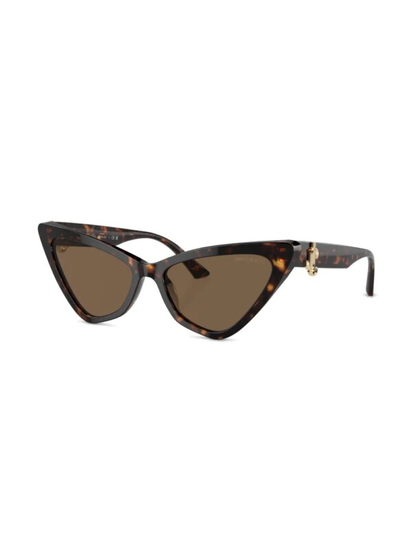 Jimmy Choo Eyewear Sol zonnebril - Bruin