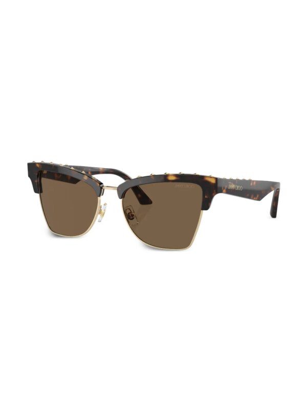 Jimmy Choo Eyewear Maxime zonnebril - Bruin