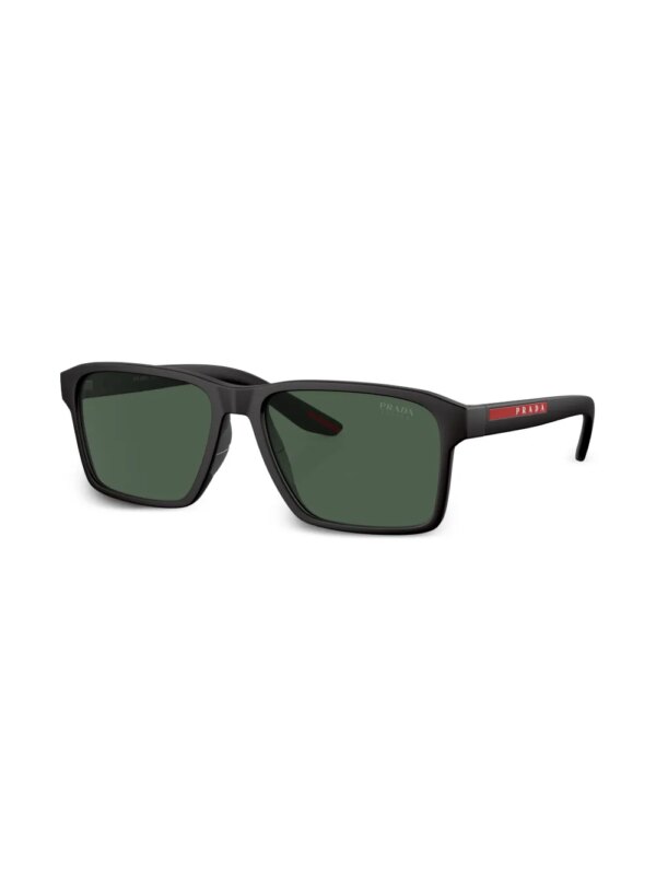 Prada Linea Rossa Linea Rossa zonnebril - Zwart