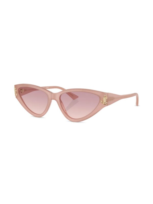 Jimmy Choo Eyewear Zonnebril met cat-eye montuur - Roze