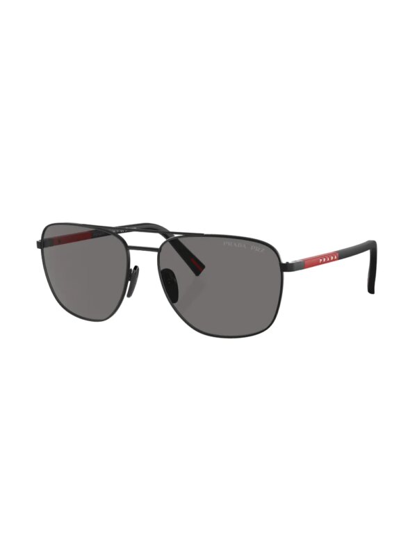Prada Linea Rossa Linea Rossa zonnebril - Zwart