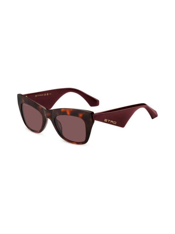 ETRO Zonnebril met cat-eye montuur - Bruin