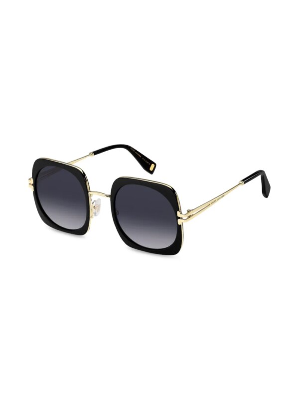 Marc Jacobs Eyewear Zonnebril met vierkant montuur - Zwart