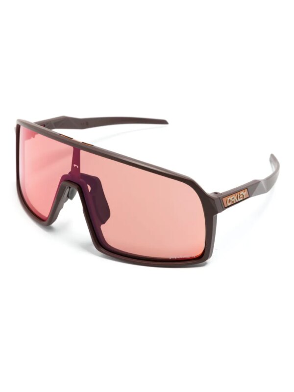 Oakley Zonnebril met masker montuur - Bruin