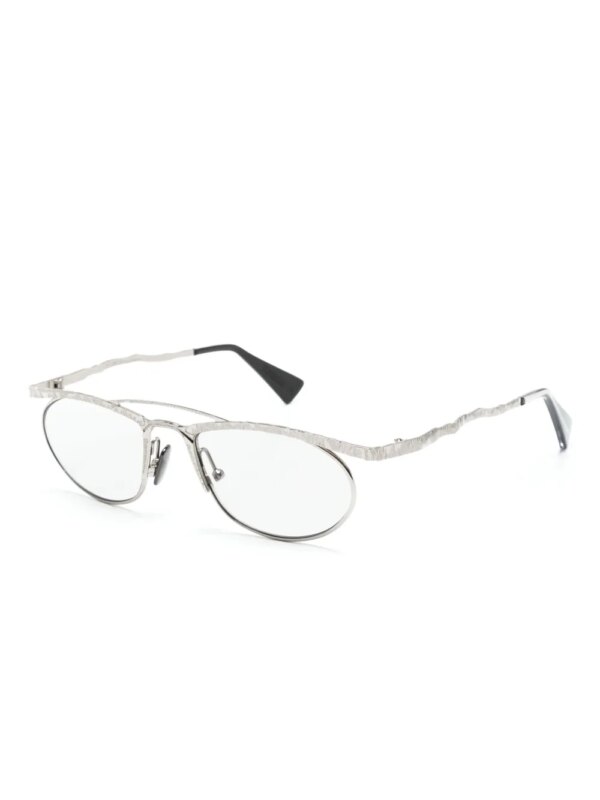 Kuboraum Mask H52 zonnebril met piloten montuur - Zilver