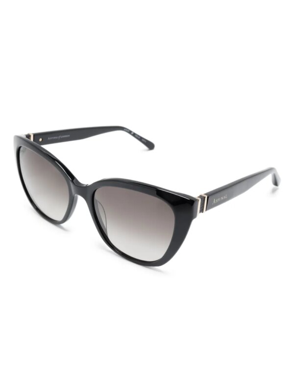 Aspinal Of London Aurum cat-eye zonnebril - Zwart