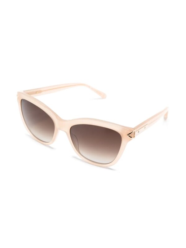 Aspinal Of London Sunup cat-eye zonnebril - Beige