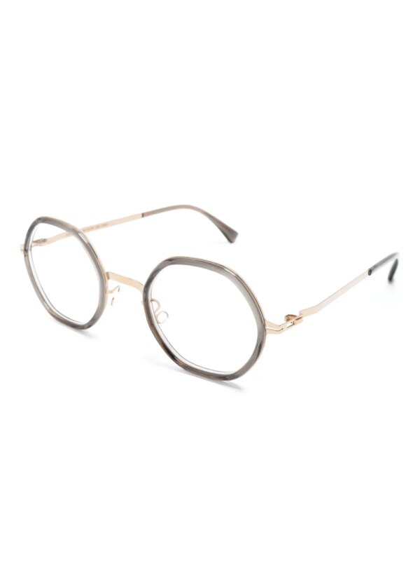 Mykita Alya zonnebril met rond montuur - Grijs