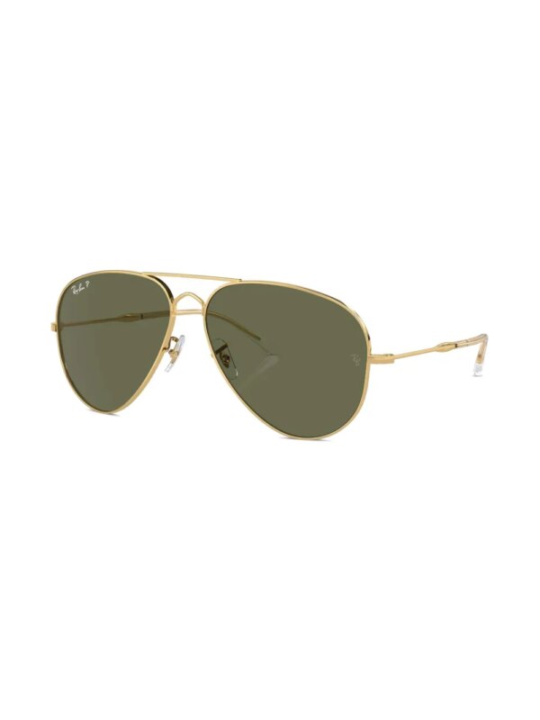 Ray-Ban Classic zonnebril met piloten montuur - Goud