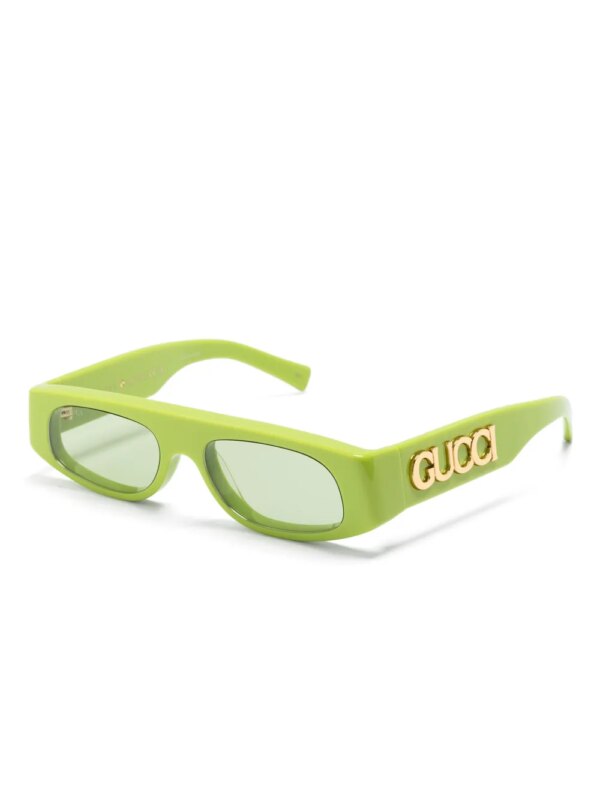 Gucci Eyewear GG1771S zonnebril met geometrisch montuur - Groen