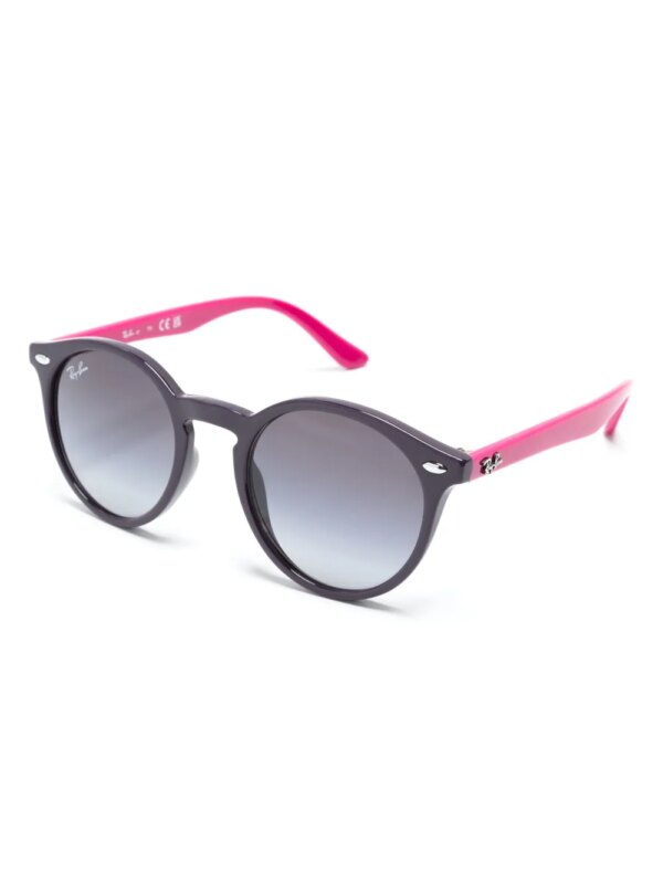 RAY-BAN JUNIOR Zonnebril met rond montuur - Paars