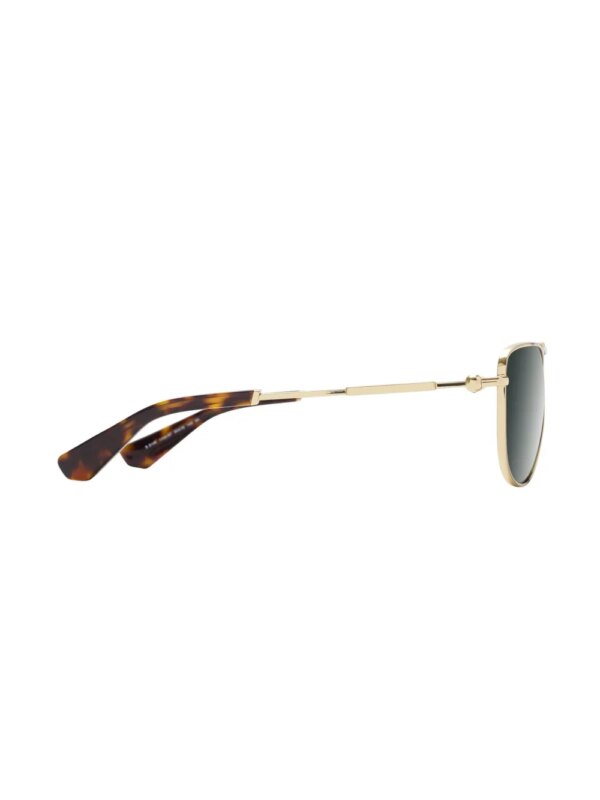 Burberry Eyewear Zonnebril met navigator montuur - Goud