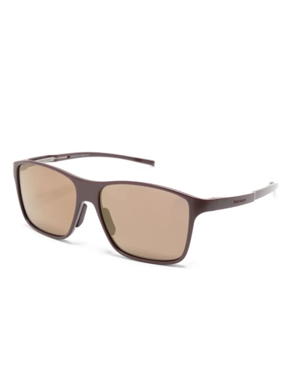Tag Heuer Eyewear Bolide zonnebril met rechthoekig montuur - Bruin