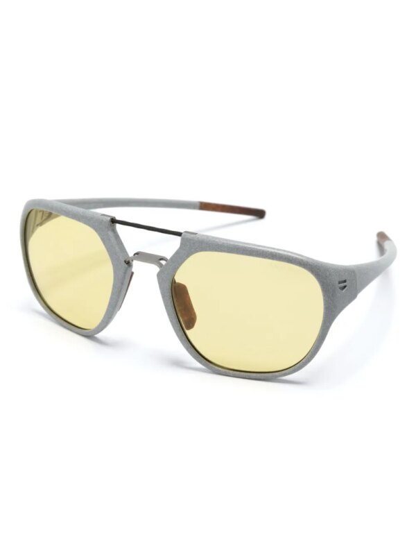 Tag Heuer Eyewear Zonnebril met piloten montuur - Grijs