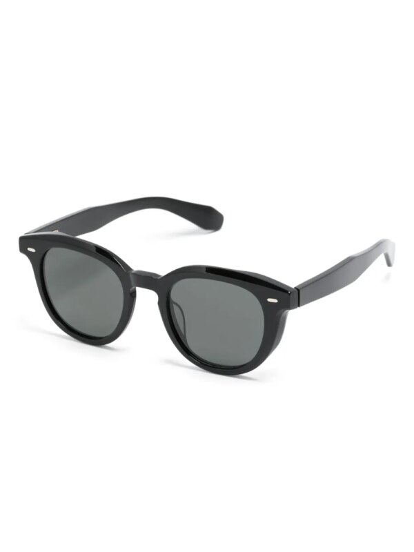 Oliver Peoples N.05 Sun zonnebril met vierkant montuur - Zwart