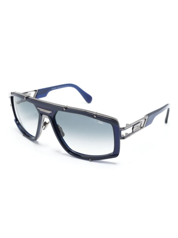 Cazal 8046 zonnebril met piloten montuur - Blauw