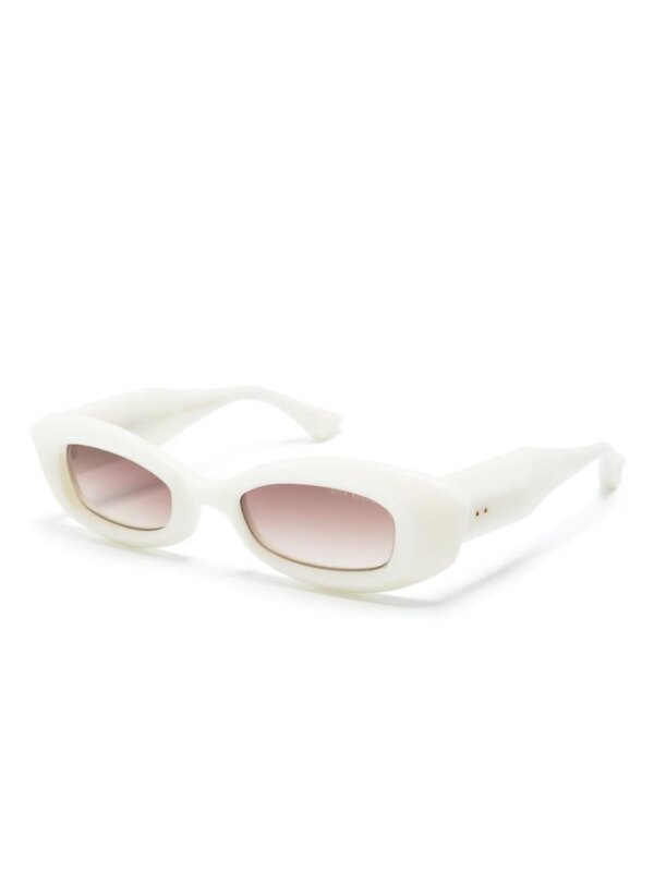 Dita Eyewear Aeova zonnebril met vlinder montuur - Wit